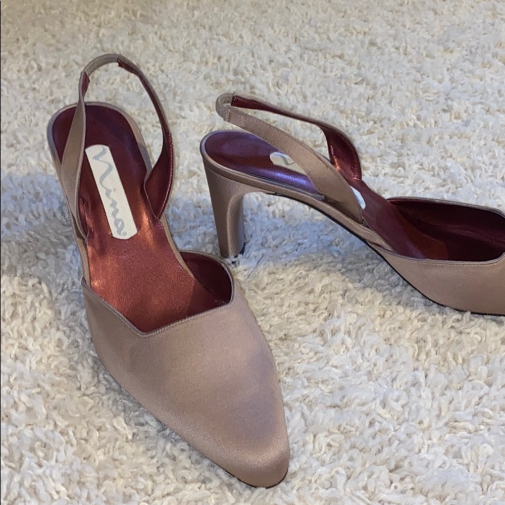 Nina ankle strap heels